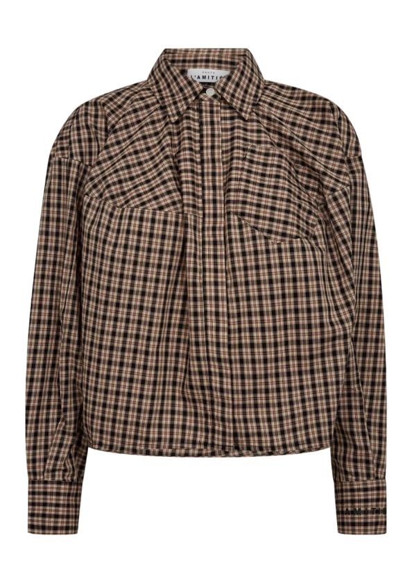 Haute L'Amitié Sophie Dessert Check Shirt Dessert Haute L'Amitié Sophie Dessert Check Shirt Dessert