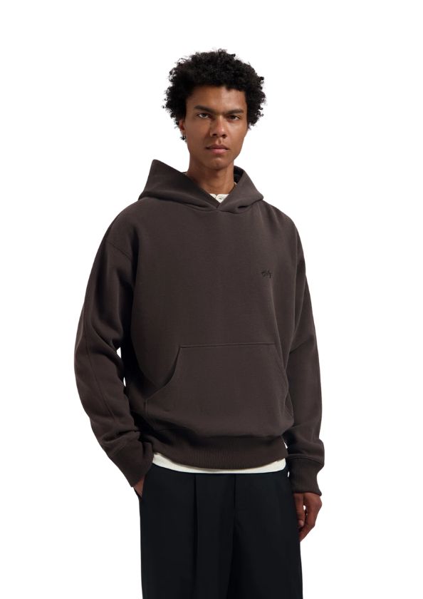 OLAF Signature Boxy Hoodie Chocolate Plum