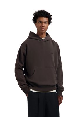 OLAF Signature Boxy Hoodie Chocolate Plum