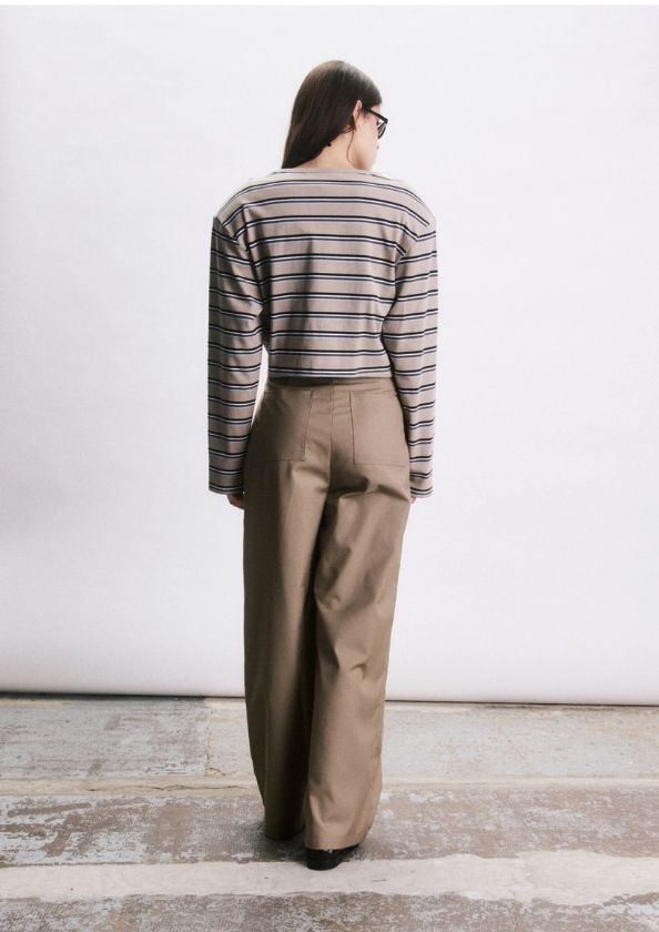 JIJI Studio Trousers Mark Beige JIJI Studio Trousers Mark Beige