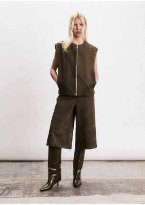 JIJI Studio Gilet Grady Chocolate JIJI Studio Gilet Grady Chocolate