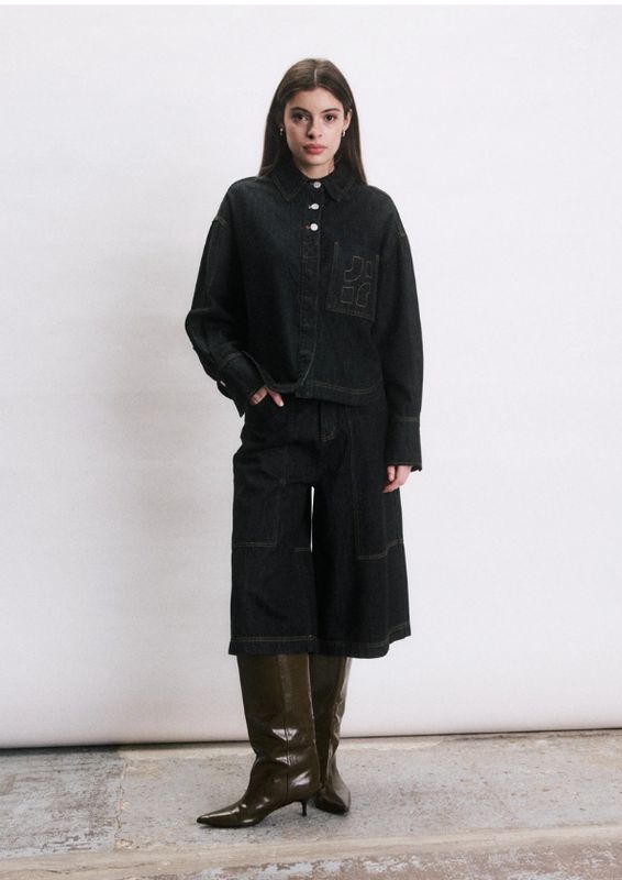 JIJI Studio Hendrik Shirt Navy Blue