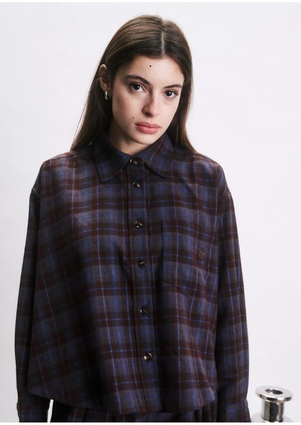 JIJI Studio Romain Shirt Bordeaux JIJI Studio Romain Shirt Bordeaux