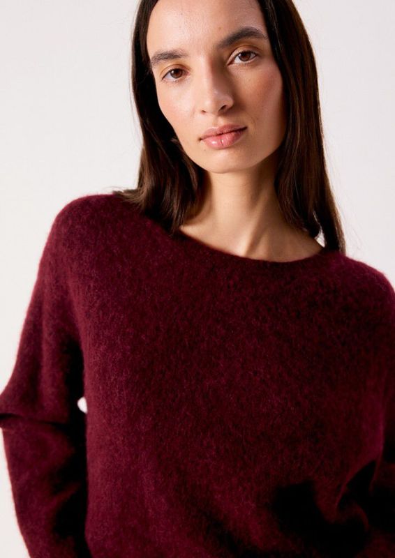 American Vintage Dames sweater Vitow Bordeaux