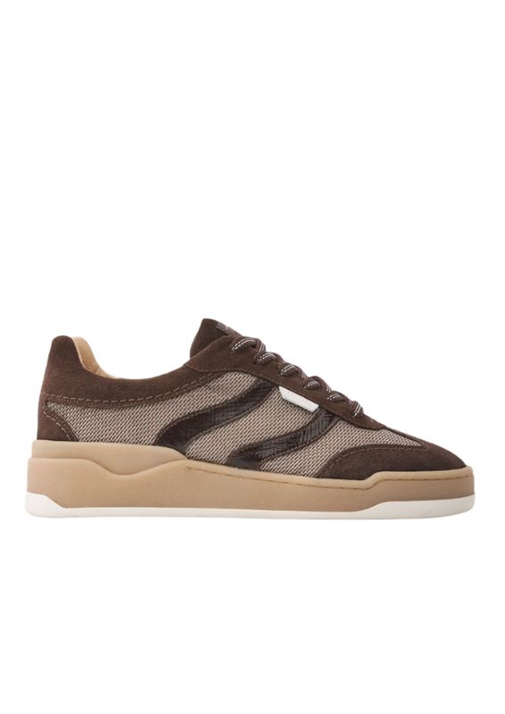VIA VIA Sam Naomi bruine dames sneakers VIA VIA Sam Naomi bruine dames sneakers