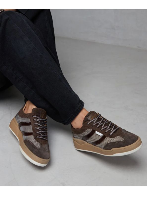 VIA VIA Sam Naomi bruine dames sneakers VIA VIA Sam Naomi