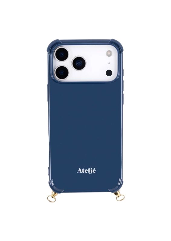 Ateljé Recycled iPhone case no cord Indigo