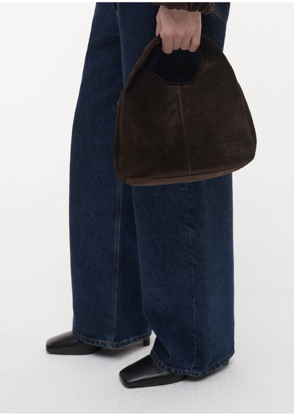 Studio AR HARLEE Gritty Suede Bag Velvet Brown Studio AR HARLEE