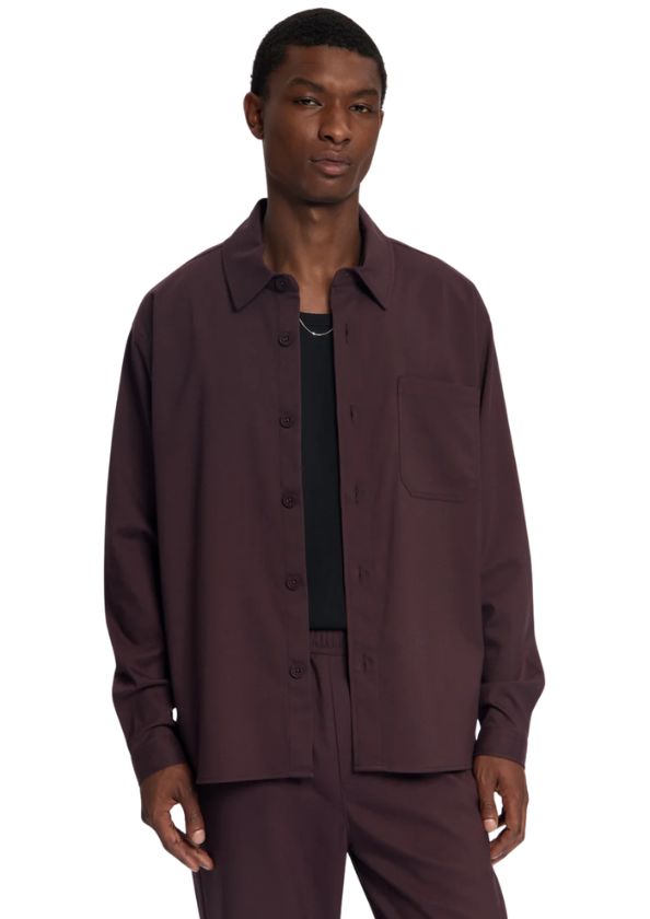 Law of the Sea Hapi Brushed Twill Shirt Huckleberry Law of the Sea Hapi Brushed Twill Shirt Huckleberry