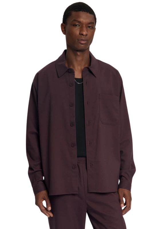 Law of the Sea Hapi Brushed Twill Shirt Huckleberry Law of the Sea Hapi Brushed Twill Shirt Huckleberry