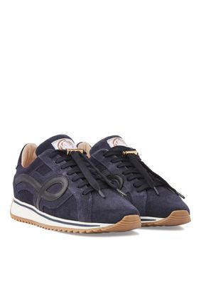 blauwe dames sneakers