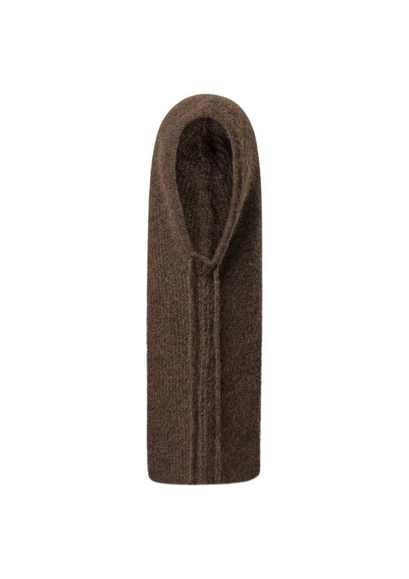 Co'Couture GinaCC Balaclava Knit Dark Brown