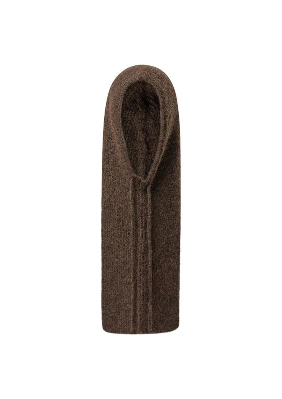 Co'Couture GinaCC Balaclava Knit Dark Brown
