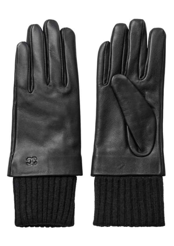 Co'Couture EdmundCC Leather Gloves Black Co'Couture EdmundCC Leather Gloves Black