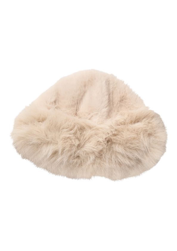 Co'Couture PenzaCC Fur Hat Bone Co'Couture PenzaCC Fur Hat Bone