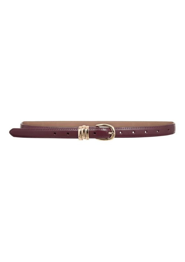 Co'Couture BenoCC Belt Wine Red