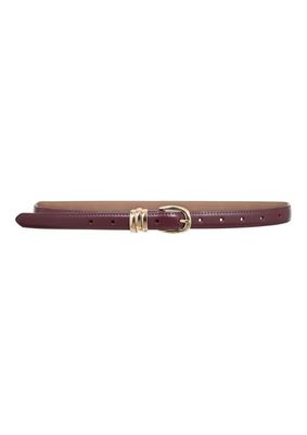 Co'Couture BenoCC Belt Wine Red