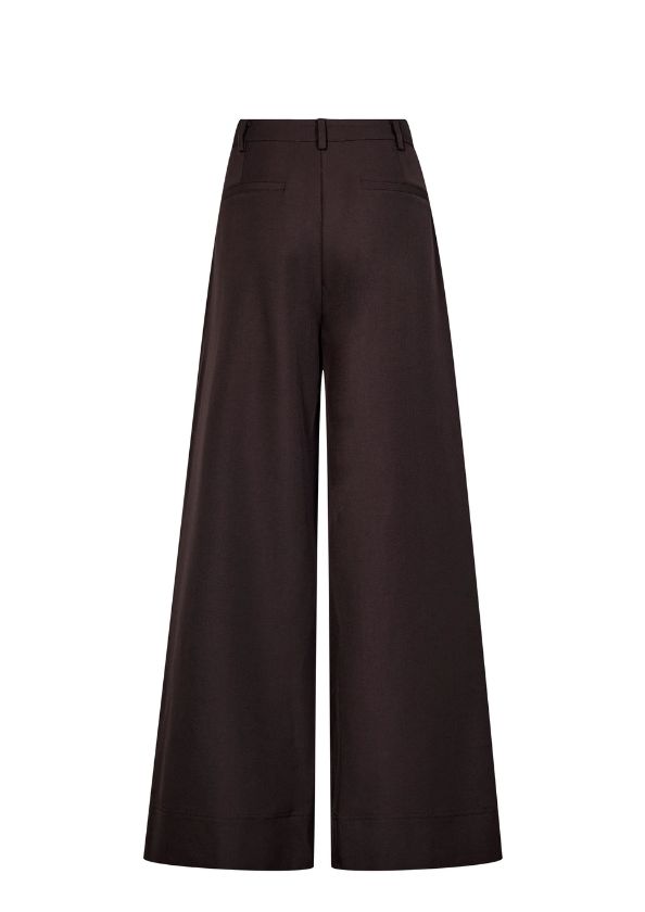Co'Couture LunaCC Pleat Tall Pant Bison