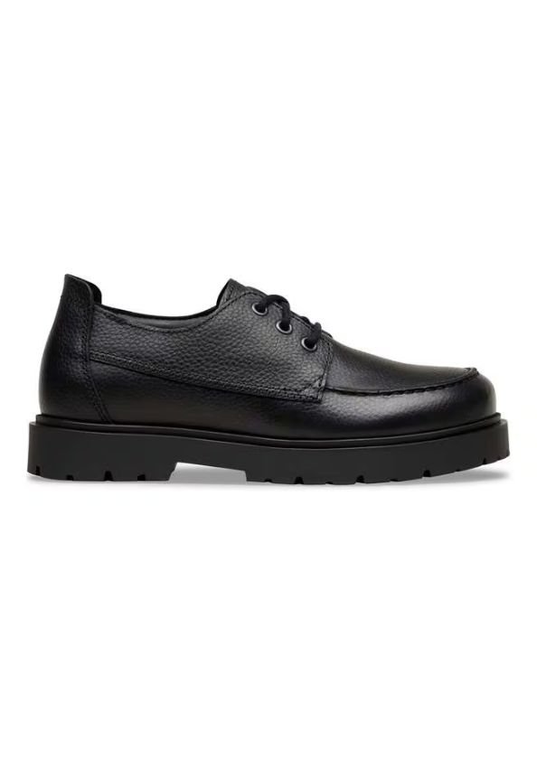 Birkenstock Highwood Moc Lace Low Natuurleer Black