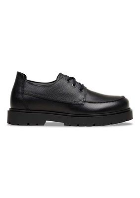 Birkenstock Highwood Moc Lace Low Natuurleer Black Birkenstock Highwood Moc Lace Low Natuurleer Black