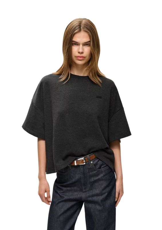 Gestuz GZgilsa Oversized T-shirt Deep Grey Melange