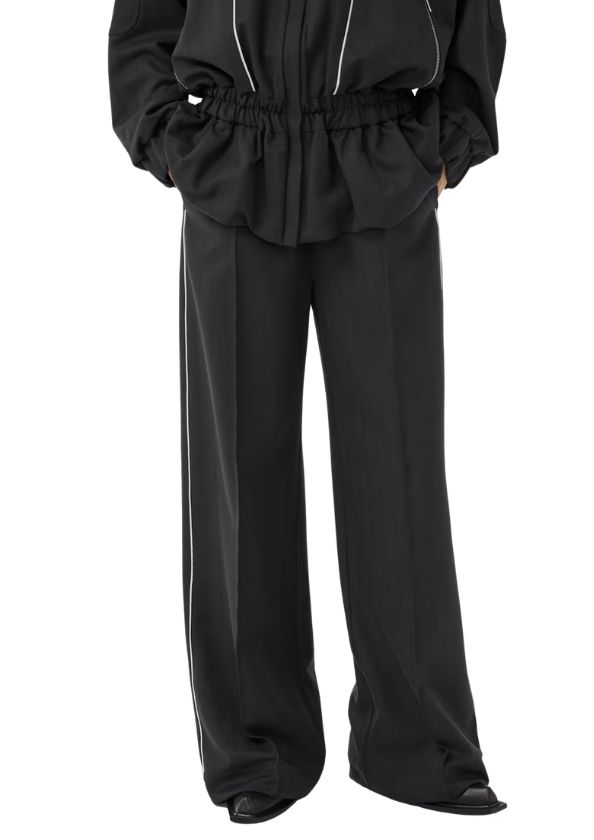 Gestuz GZalezia HW pants Grey Herringbone Gestuz GZalezia HW pants Grey Herringbone