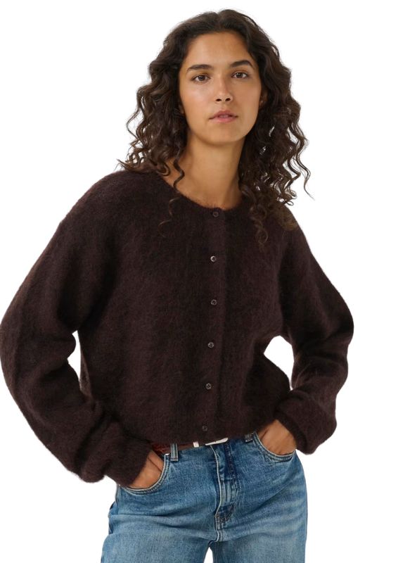 Gestuz GZdebbie Vest Ganache Melange Brown
