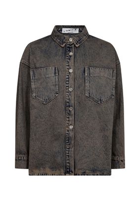 Haute L'Amitié Drew Denim Shirt Mocca Haute L'Amitié Drew Denim Shirt Mocca