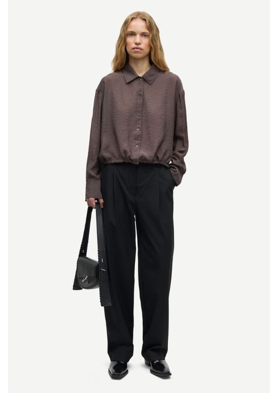 Samsøe Samsøe Saagneta trousers 15547 Black Samsøe Samsøe Saagneta trousers 15547 Black
