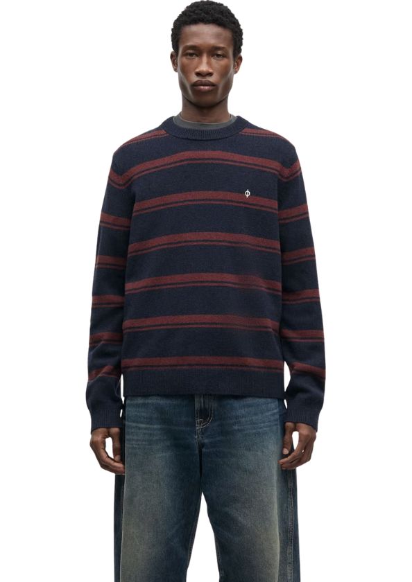 Samsøe Samsøe Sapatrik sweater 132 Bitter Chocolate St Samsøe Samsøe Sapatrik sweater 132 Bitter Chocolate St