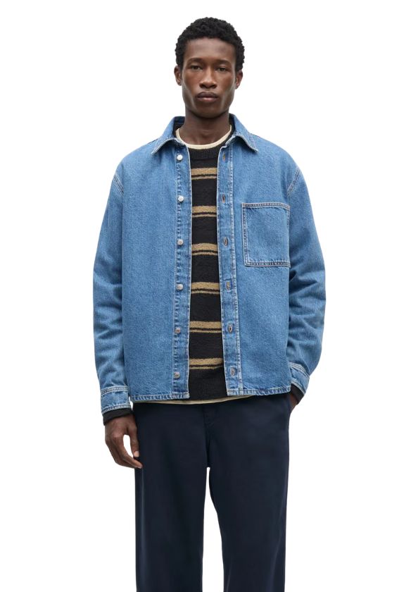 Samsøe Samsøe Sadamon B shirt 16138 Retro Wash Samsøe Samsøe Sadamon B shirt 16138 Retro Wash