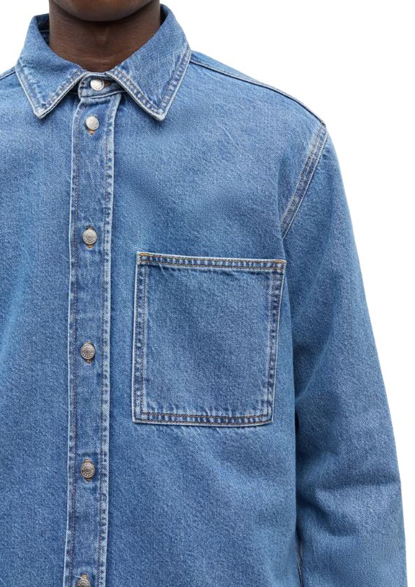 Samsøe Samsøe Sadamon B shirt 16138 Retro Wash Samsøe Samsøe Sadamon
