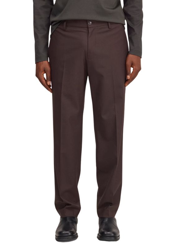 NN07 Brendan Relaxed fit wool blend pant Deep Truffle NN07 Brendan Relaxed fit wool blend pant Deep Truffle