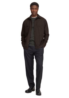 NN07 Freddy Tailored regular fit overshirt Deep Truffle NN07 Freddy Tailored regular fit overshirt Deep Truffle