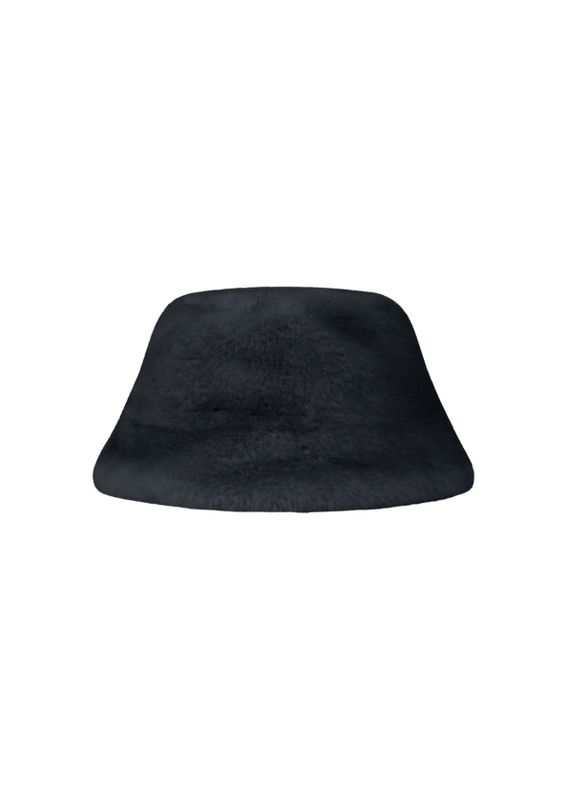 Studio AR BEAU Faux Fur Hat Dark Grey