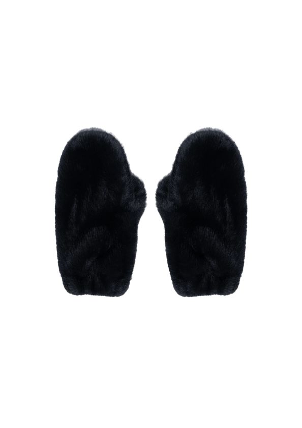 Studio AR EVALYN Faux For Gloves Dark Grey