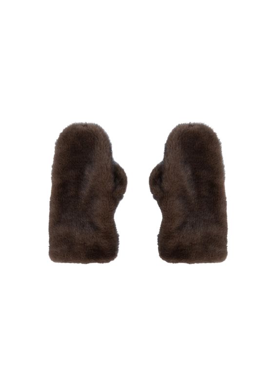 Studio AR EVALYN Faux For Gloves Choco