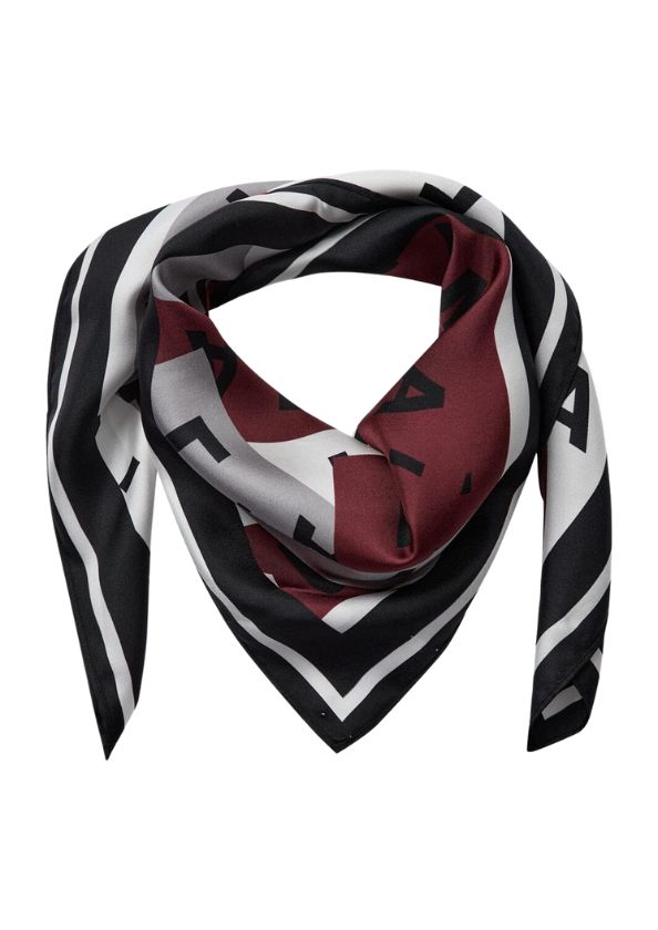 Haute L’Amitié Silk Scarf Amarone Haute L’Amitié Silk Scarf Amarone