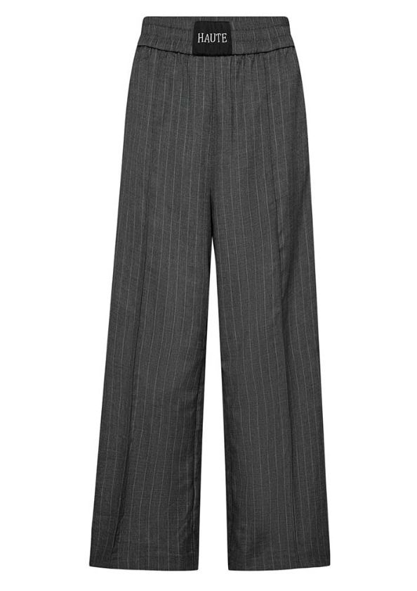 Haute L'Amitié Pin Tailor Track Tall Pant Antracit Haute L'Amitié Pin Tailor Track Tall Pant Antracit