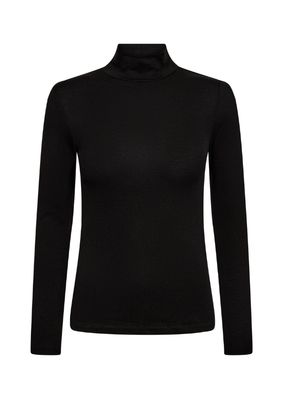Haute L'Amitié Lux Turtle Ls Tee Black Haute L'Amitié Lux Turtle Ls Tee Black