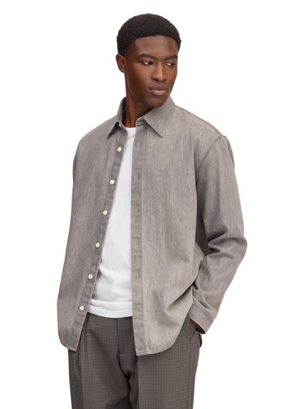 NN07 Casper Denim overshirt Grey Denim NN07 Casper Denim overshirt Grey Denim