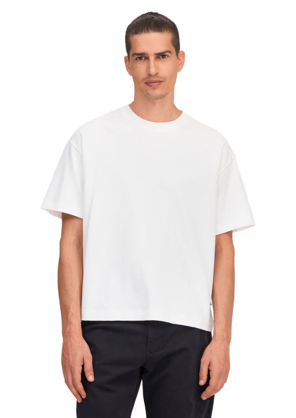 NN07 David Relaxed fit organic cotton tee White NN07 David Relaxed fit organic cotton tee White