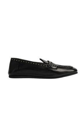 Posa Bardot Loafer Studs Black