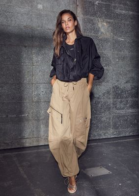 Haute L'Amitié Air Zip Tall Pant Walnut Haute L'Amitié Air Zip Tall Pant Walnut