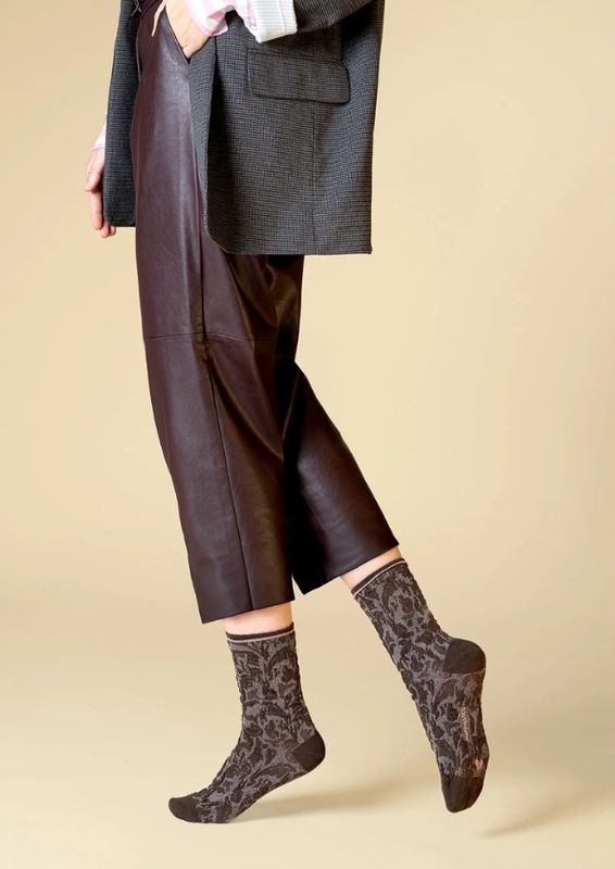 MarcMarcs Women Socks Talia 2-Pack Brown