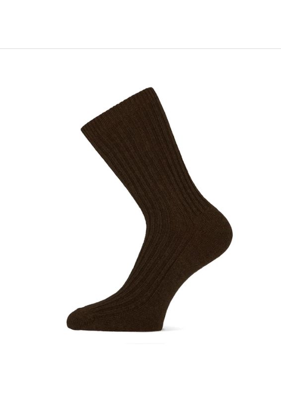 MarcMarcs Unisex Sock Cashmere Brown