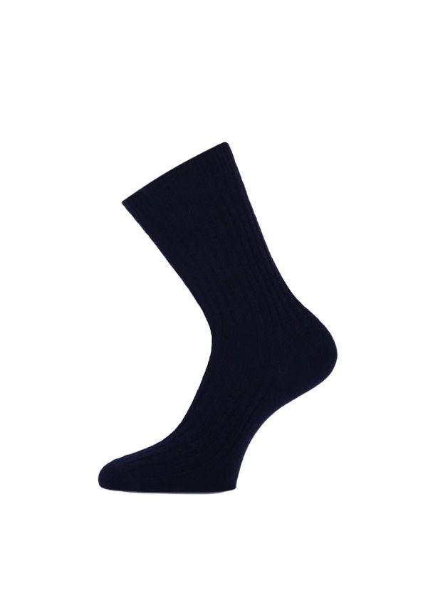 MarcMarcs Unisex Sock Cashmere Marine, Maat: 35-38