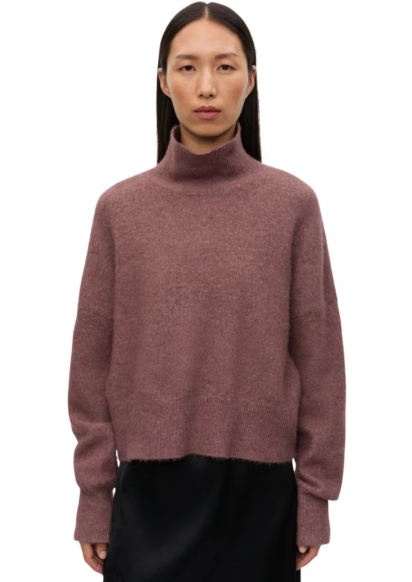Samsøe Samsøe Nola t-n 7355 Rose Taupe Samsøe Samsøe Nola t-n 7355 Rose Taupe, Maat: XS