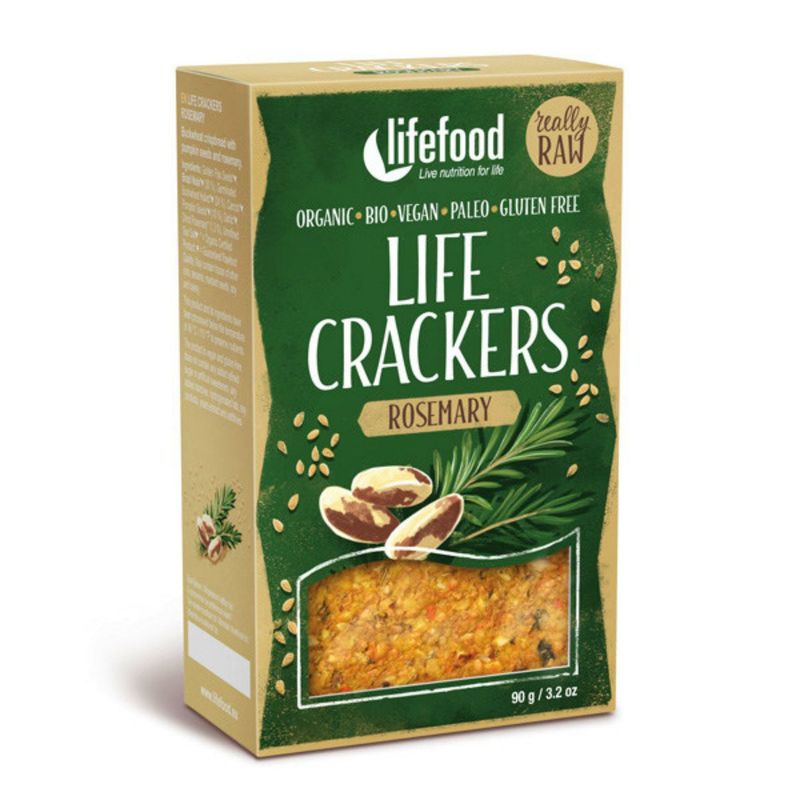 Raw Crackers Rosmarin