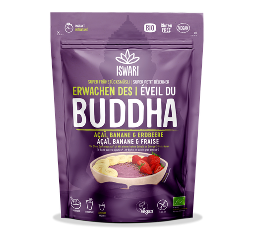 Erwachen des Buddha Açaï Banane &amp; Erdbeere Bio